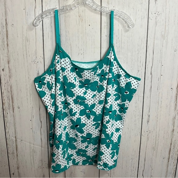 Lane Bryant Floral Tank Top - Picture 1 of 3